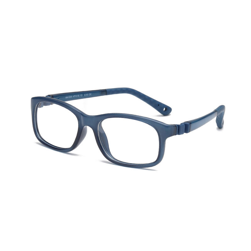 2021 New Model Flexible soft Nylon Elastomer Kids Glasses Eyewear Optical Frames Eyeglasses NN1004