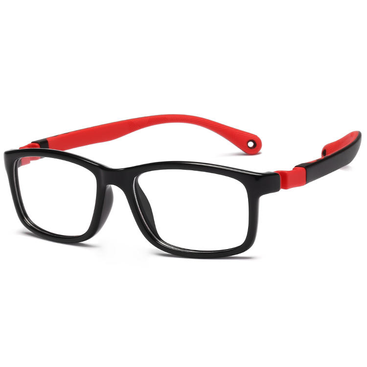 Colorful Nylon Elastomer Flexible Fashion Kids Optical Reading Glasses Frames NP0807