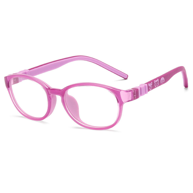 New Style Tr90 Cheap Safety Plastic Kids Optical Tr90 Eyeglasses Frames LT6638-RTS-c44