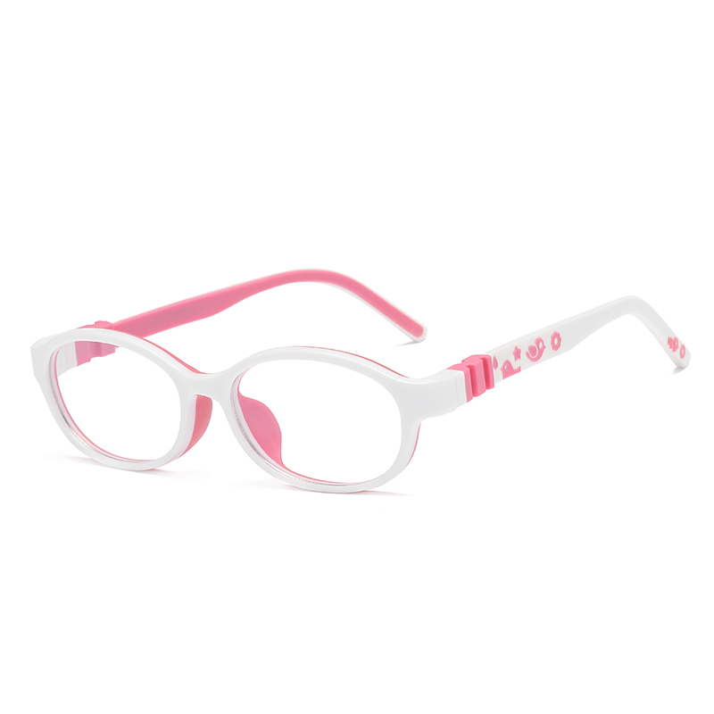 Wholesale Cheap Tr90 Children Spectacle,Kids Frames Optical Glasses Spectacle LT6624-c62
