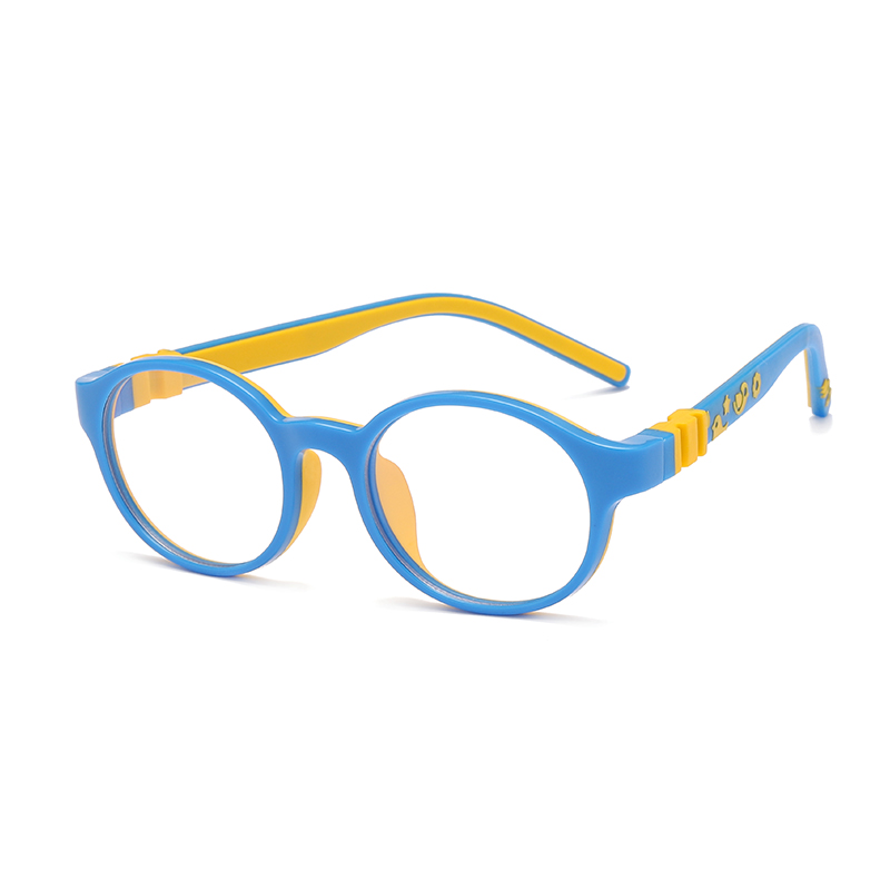 Custom Logo Child Eyewear New Stylish Kids Optical Children Computer Glasses Frame LT6625-c6