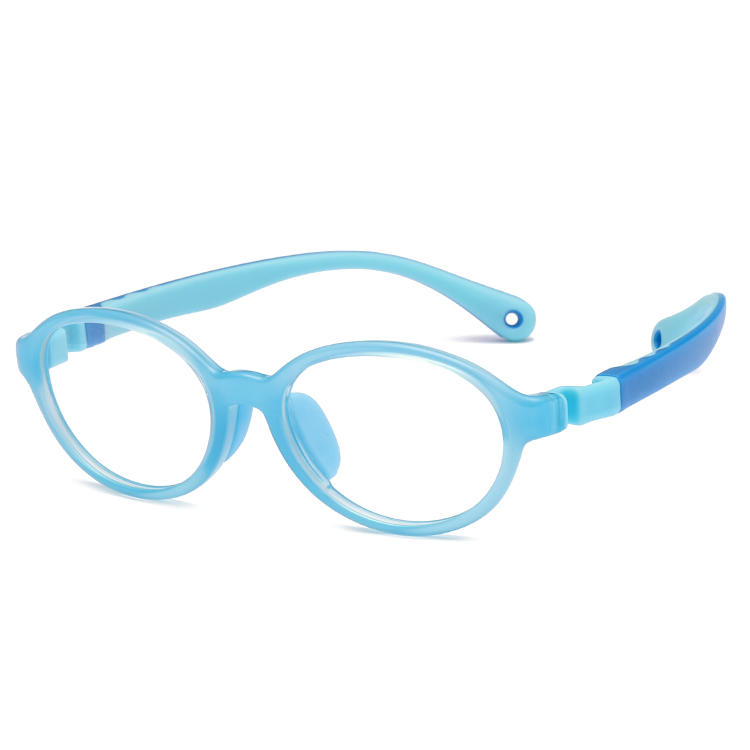 2020 New Custom Foldable Nylon Elastomer Tr90 Round Popular Fashion Optical Frame GlassesLT8002