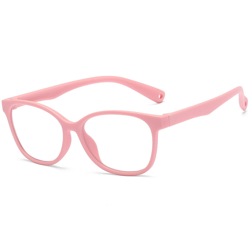 New Flexible Optical Eyeglasses Frames Computer Glasses Blue Light Kids Anti Blue Light Blocking8142S