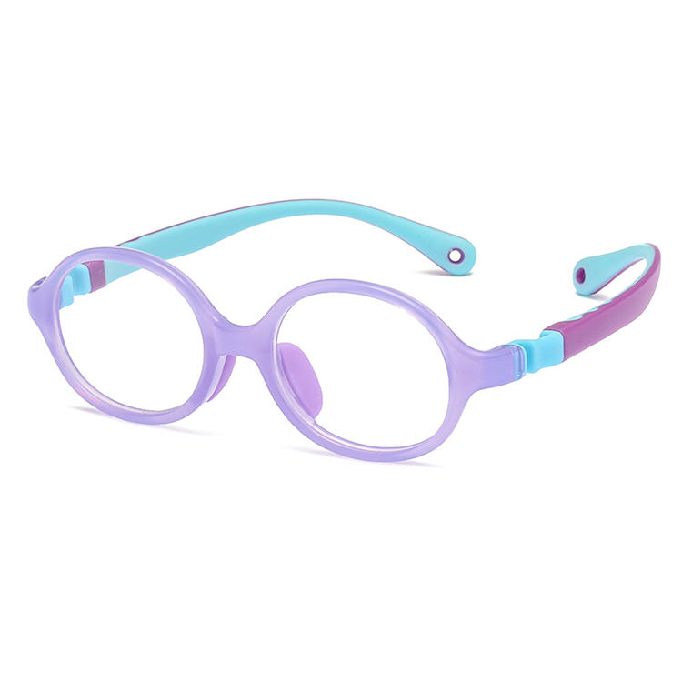 Flexible Tr90 Comfortable Reading Glasses Kids Anti Blue Light GlassesLT8017-Anti-blue-RTS