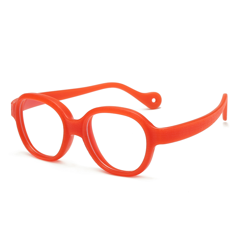 High Quality Computer Gaming Children's Anti-blue Light Glasses Big Frame Kids Eyeglasses Frame Green PL8015 -Anti-blue-c8
