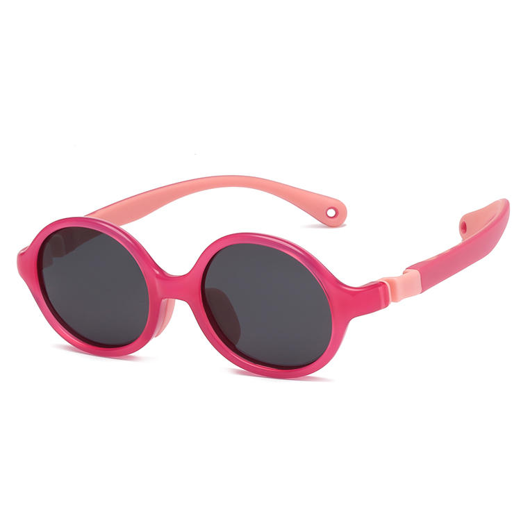 Latest Trendy Pink Round Glasses Frames Fashion Spectacles Optical Frame LT8017-RTS
