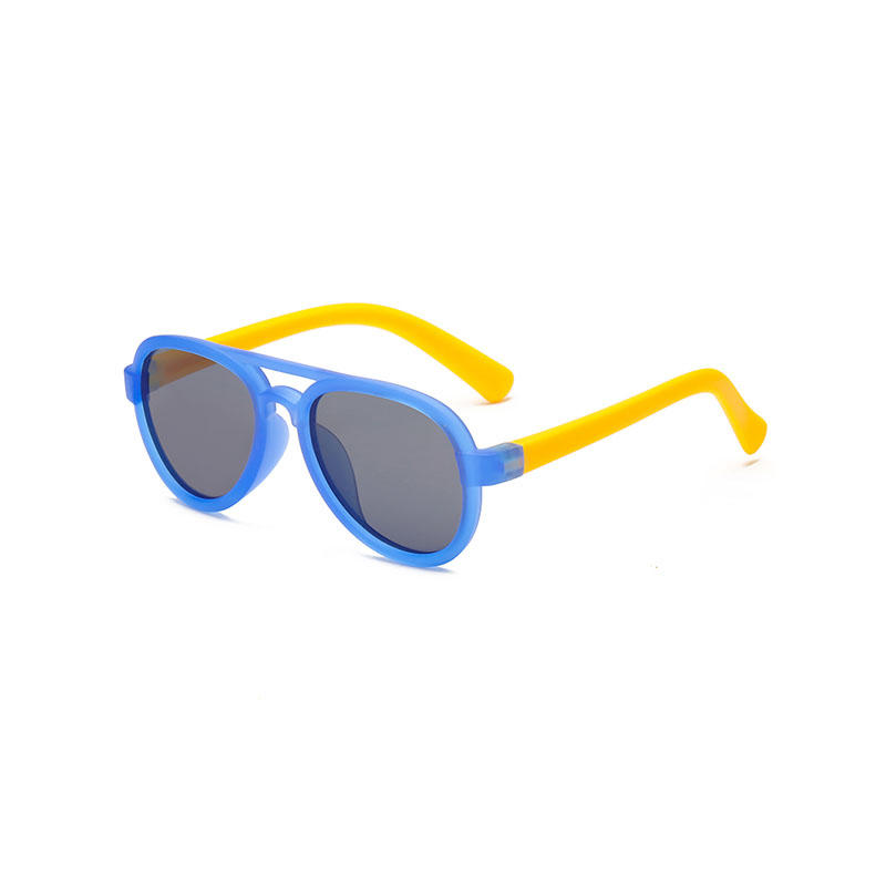 2021 boys girls fashion soft flexible colorful polarized sunglasses for kids DM18042C-RTS