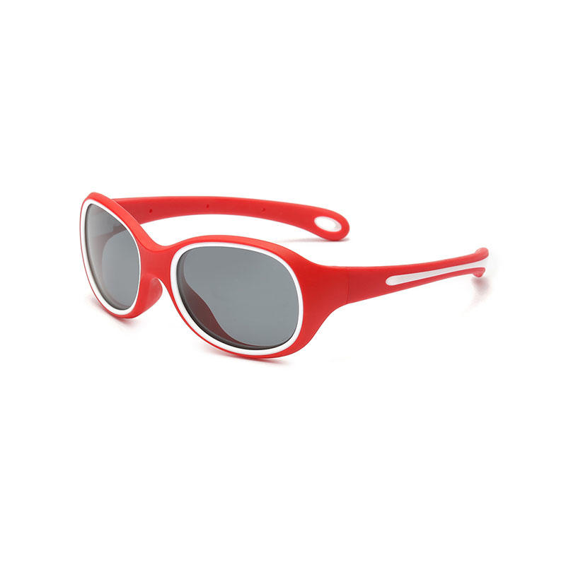 UV400 CAT3 flexibile kids sunglasses sun glasses polarized  DM82006-RTS